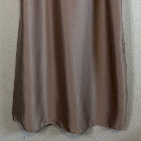 Amanda Uprichard Light Pink 100% Silk Tibi Mini Dress Size Small - Picture 5 of 12